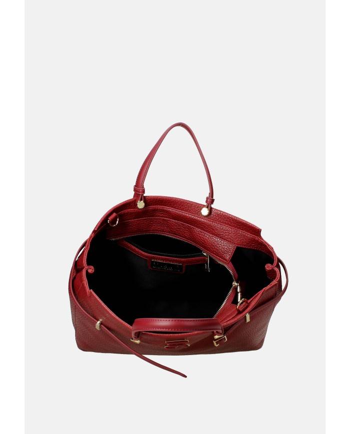 Ermanno Scervino 12401973 Borsa Large semirigida in ecopelle Bordeaux