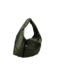 Gherardini ghb0205 Borsa a spalla tessuto softy imbottito Verde