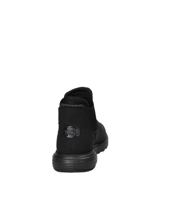 Hey Dude Shoes Branson Classic.001 Stivaletto da donna stile Beatles in ecopelle Nero