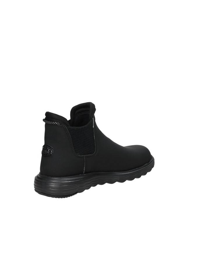 Hey Dude Shoes Branson Classic.001 Stivaletto da donna stile Beatles in ecopelle Nero