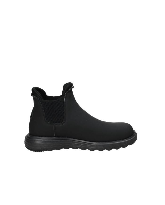 Hey Dude Shoes Branson Classic.001 Stivaletto da donna stile Beatles in ecopelle Nero