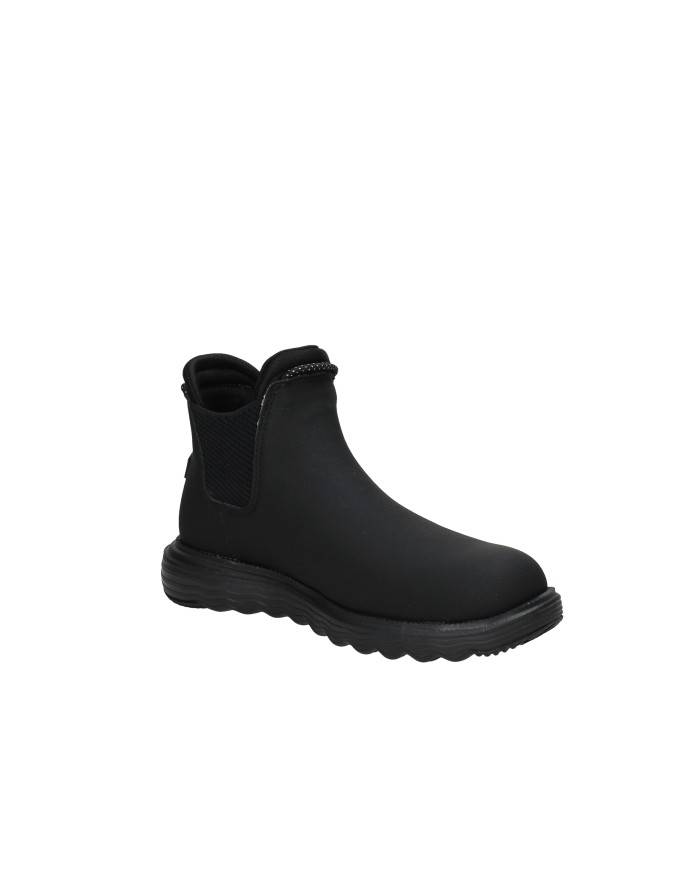 Hey Dude Shoes Branson Classic.001 Stivaletto da donna stile Beatles in ecopelle Nero