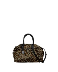 Ash Justine Borsa a mano e a tracolla in cavallino Verde Militare