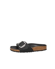 Birkenstock Sandalo in pelle ingrassata Nero MADRID BIG.1006523 Nuo...