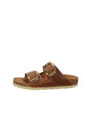 Birkenstock Arizona big.1011073 Sandalo in nabuk ingrassato Tan