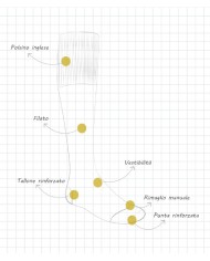 Dublo calze 0339L.002 Calza da uomo liscia in filo di scozia Nero