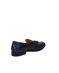 JP David 266-1 Mocassino uomo con nappe in pelle Blu