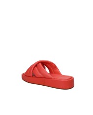 Clarks Alda Glide Sandalo con zeppa in nappa Corallo