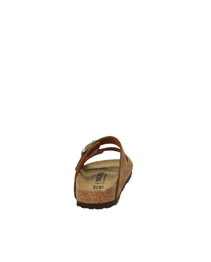 Birkenstock Arizona.1028401 Sandalo Arizona in pelle ingrassata Cognac