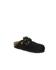 Birkenstock Boston Rivet.1030491 Sabot Boston con rivetti in camoscio Nero