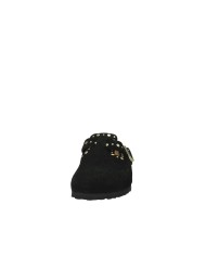 Birkenstock Boston Rivet.1030491 Sabot Boston con rivetti in camoscio Nero