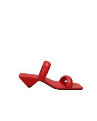 JVAM Cody 37788 Sandalo scalzato con due fasce imbottite Rosso