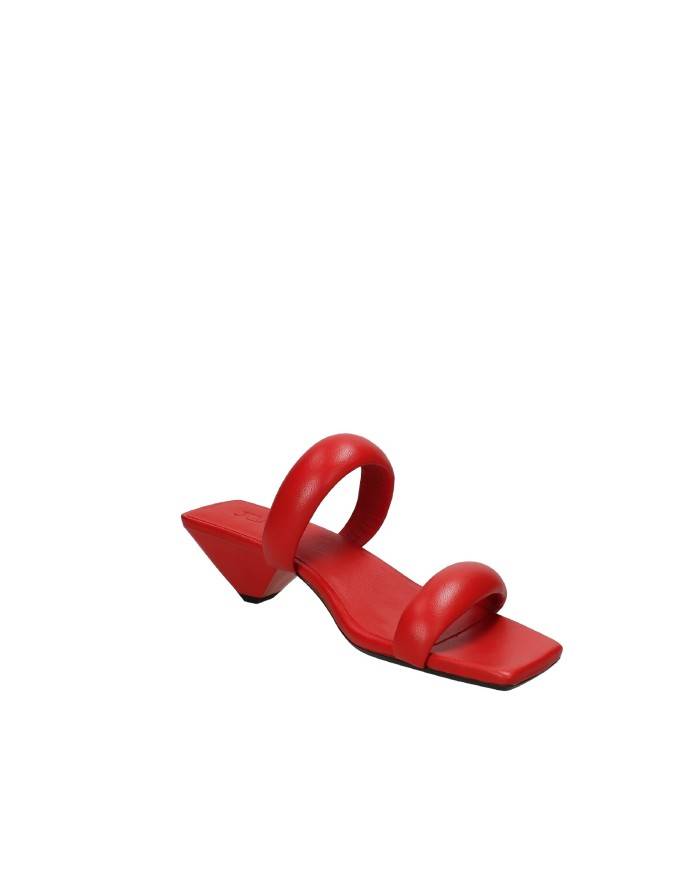 JVAM Cody 37788 Sandalo scalzato con due fasce imbottite Rosso