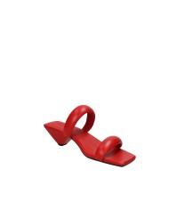 JVAM Cody 37788 Sandalo scalzato con due fasce imbottite Rosso