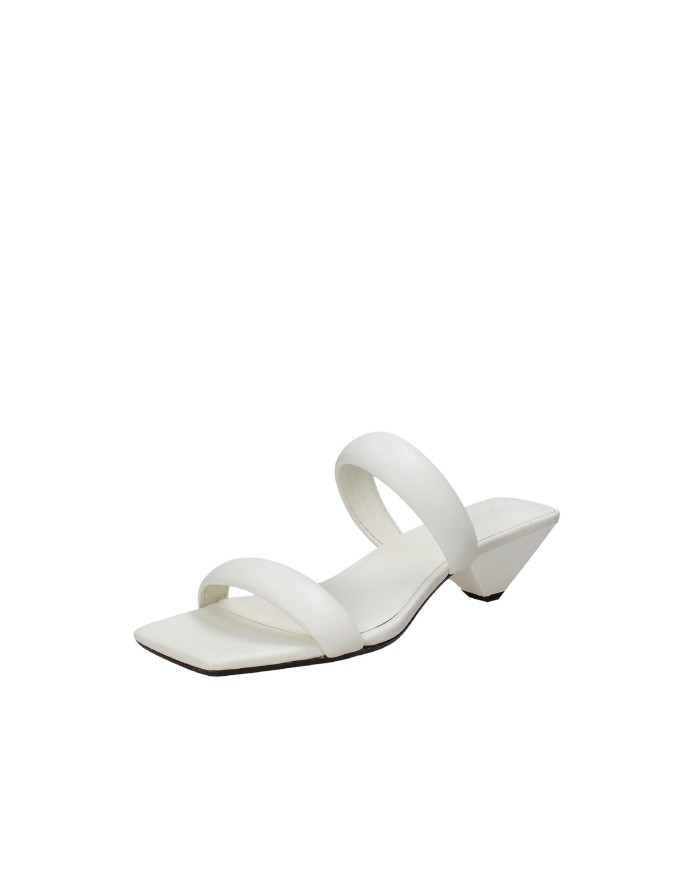 JVAM Cody 37788 Sandalo scalzato con due fasce imbottite Off White