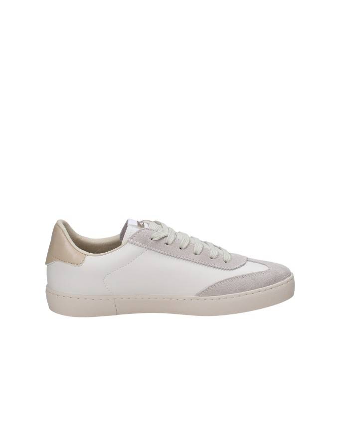 Victoria 1126184 Sneaker basse in pelle e camoscio Sabbia