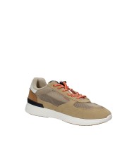 Victoria 8805103 Sneaker sportive da uomo in tessuto sintetico e camoscio Tan