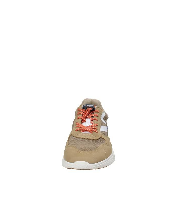 Victoria 8805103 Sneaker sportive da uomo in tessuto sintetico e camoscio Tan