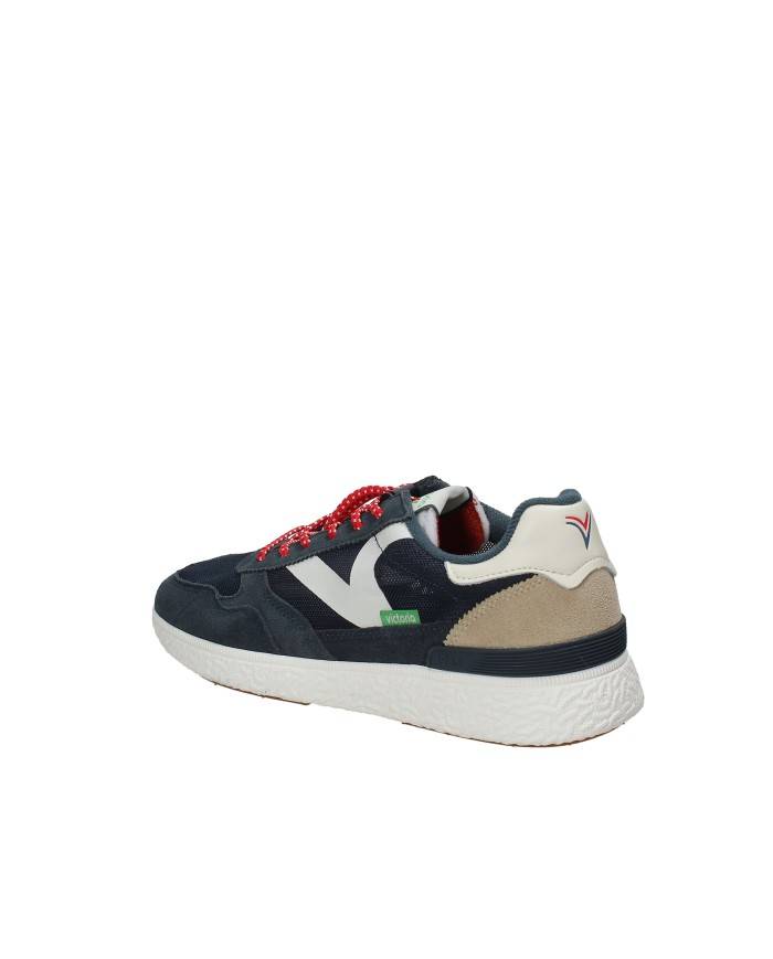 Victoria 8805103 Sneaker sportive da uomo in tessuto sintetico e camoscio Blu