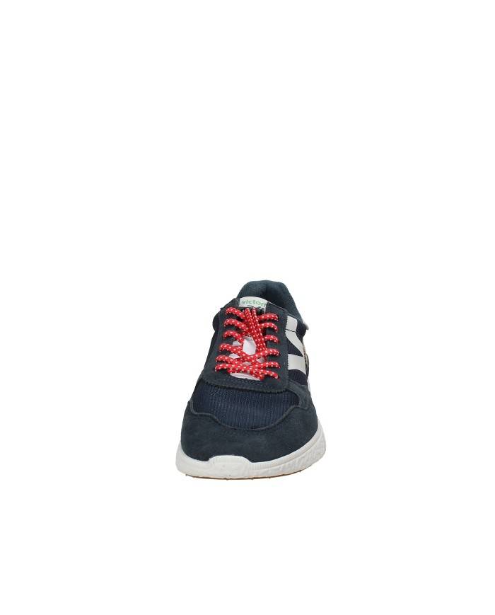Victoria 8805103 Sneaker sportive da uomo in tessuto sintetico e camoscio Blu