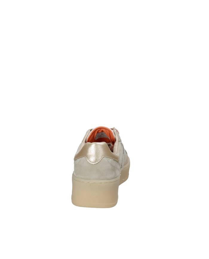 Victoria 1265100 Sneaker da donna con plateau in camoscio Sabbia