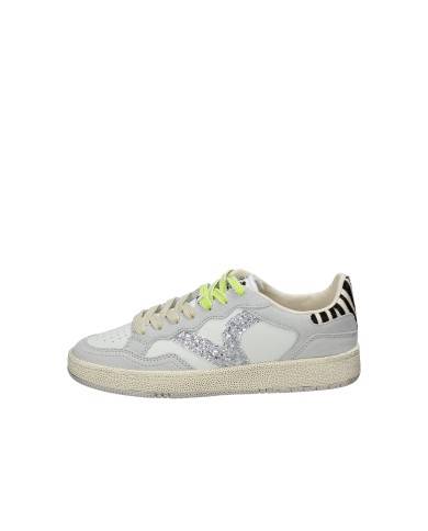 Victoria 8806117 Sneaker sportive da donna in pelle Bianco e Grigio