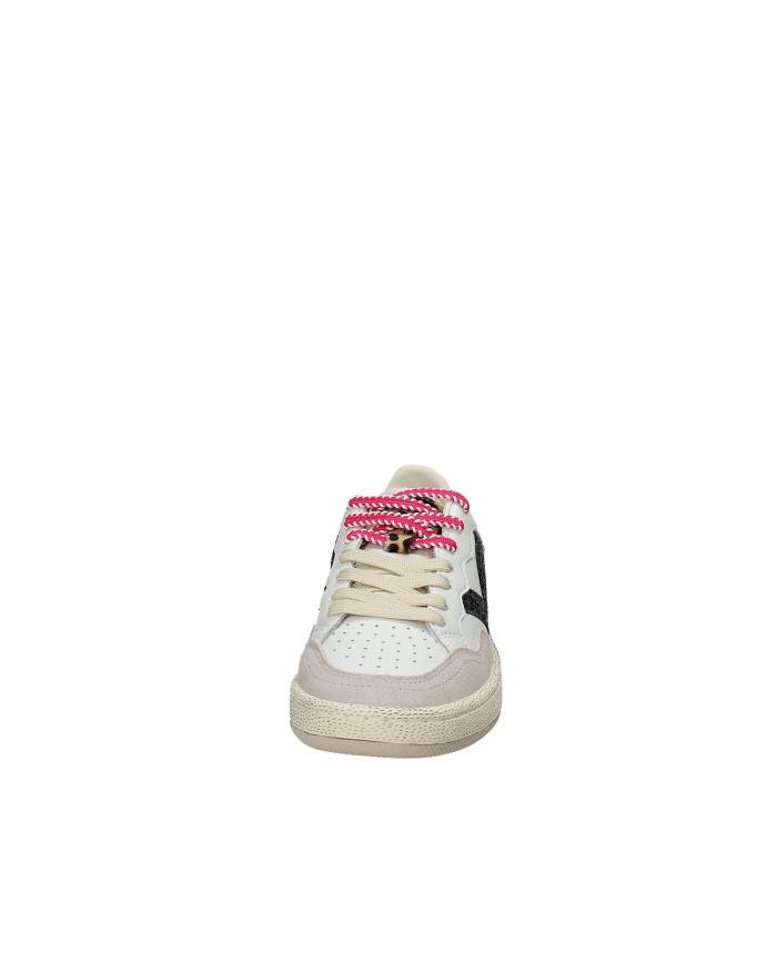 Victoria 8806117 Sneaker sportive da donna in pelle Bianco e Oro