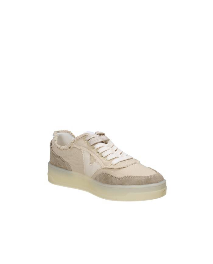 Victoria 1257146 Scarpe sportive donna in tessuto e camoscio Sabbia