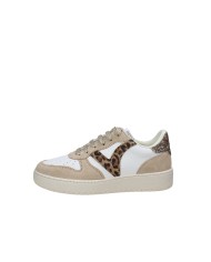 Victoria 1258277 Scarpe sportive donna in pelle e camoscio Bianco e Beige