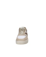 Victoria 1258277 Scarpe sportive donna in pelle e camoscio Bianco e Beige
