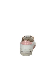 Crime London Distressed.29008 Sneaker basse da donna in pelle Bianco e Nude