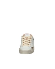 Crime London Distressed.29008 Sneaker basse da donna in pelle Bianco e Nude