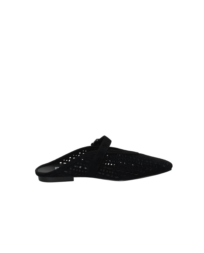 Bibi Lou 603z38vk Sabot bassi in camoscio traforato Nero