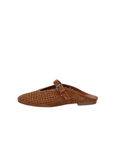 Bibi Lou 603z38vk Sabot bassi in camoscio traforato Tan
