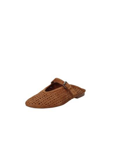 Bibi Lou 603z38vk Sabot bassi in camoscio traforato Tan
