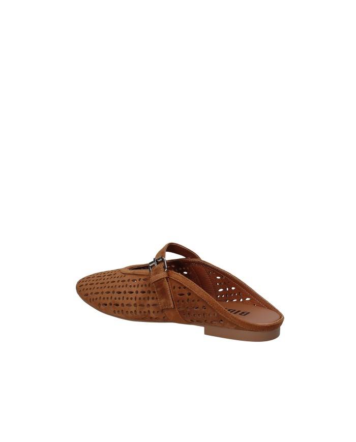 Bibi Lou 603z38vk Sabot bassi in camoscio traforato Tan
