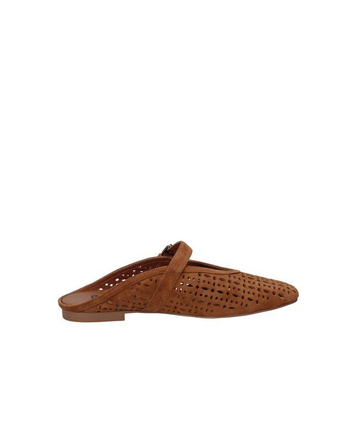 Bibi Lou 603z38vk Sabot bassi in camoscio traforato Tan