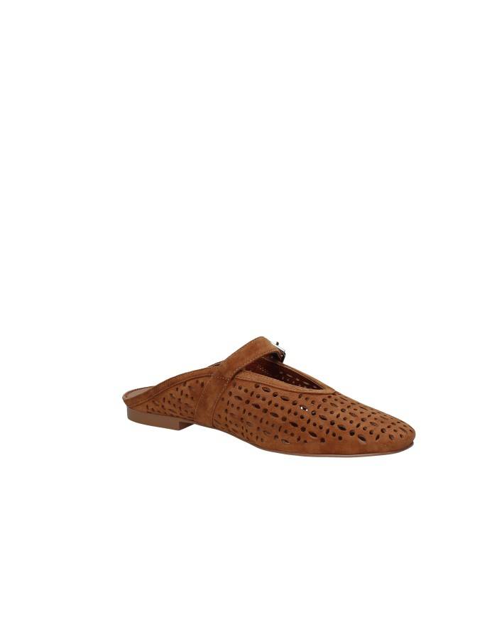 Bibi Lou 603z38vk Sabot bassi in camoscio traforato Tan