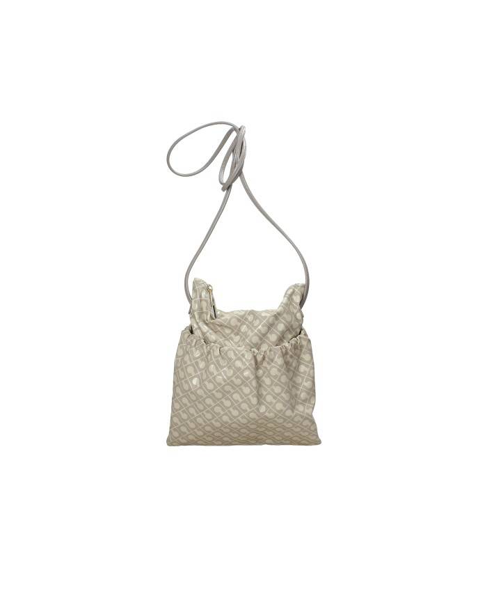 Gherardini gh0231 Borsa a tracolla piccola in tessuto softy Taupe