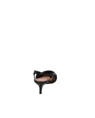 Bibi Lou 774Z69hg Décolleté slingback in pelle e tessuto Nero
