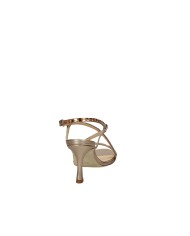 Chantal 3137 Sandali alti in pelle e specchietti Bronzo