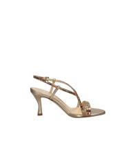 Chantal 3137 Sandali alti in pelle e specchietti Bronzo