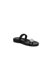 Bibi Lou 880z80hg Sandali infradito bassi da donna in pelle Nero