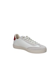 Victoria 1126184 Sneaker basse in pelle e camoscio Rosso e Sabbia