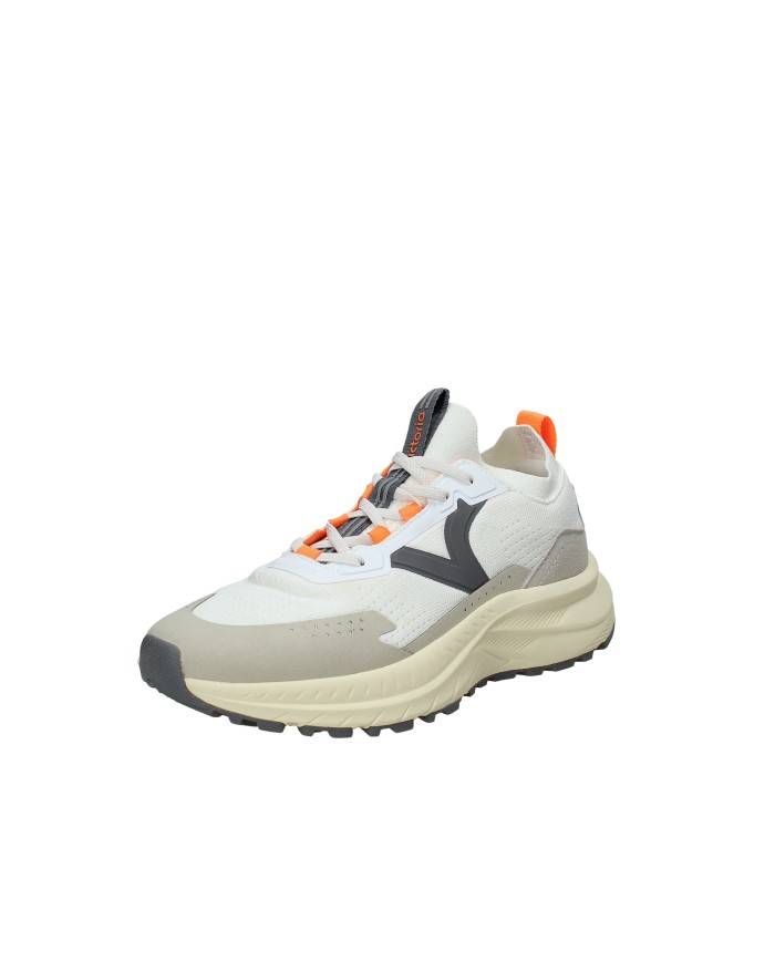 Victoria 8815100 Sneaker sportive da uomo in pelle e tessuto Bianco