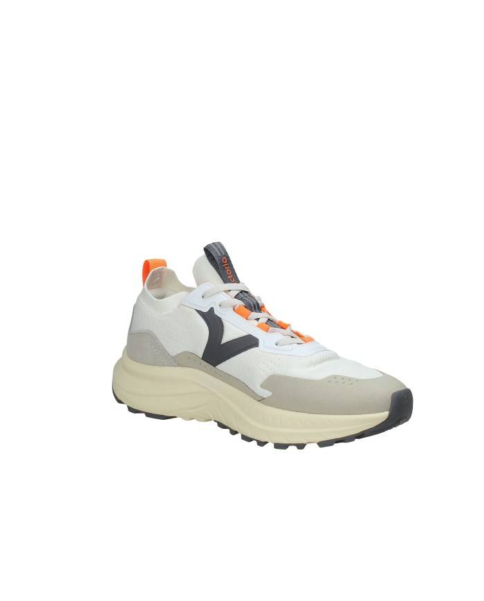 Victoria 8815100 Sneaker sportive da uomo in pelle e tessuto Bianco