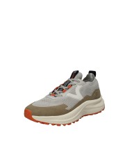 Victoria 8815100 Sneaker sportive da uomo in pelle e tessuto Taupe