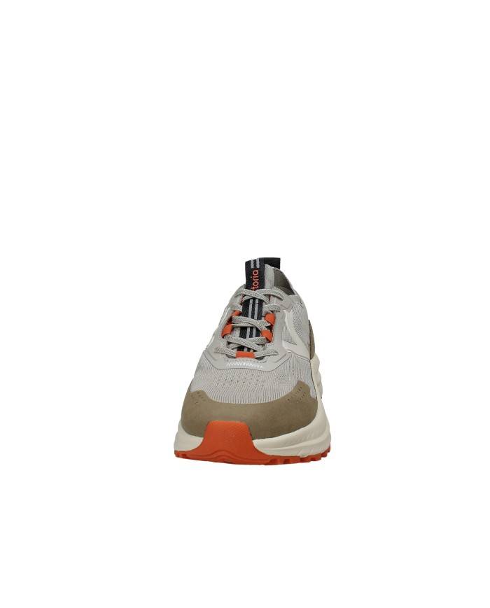 Victoria 8815100 Sneaker sportive da uomo in pelle e tessuto Taupe