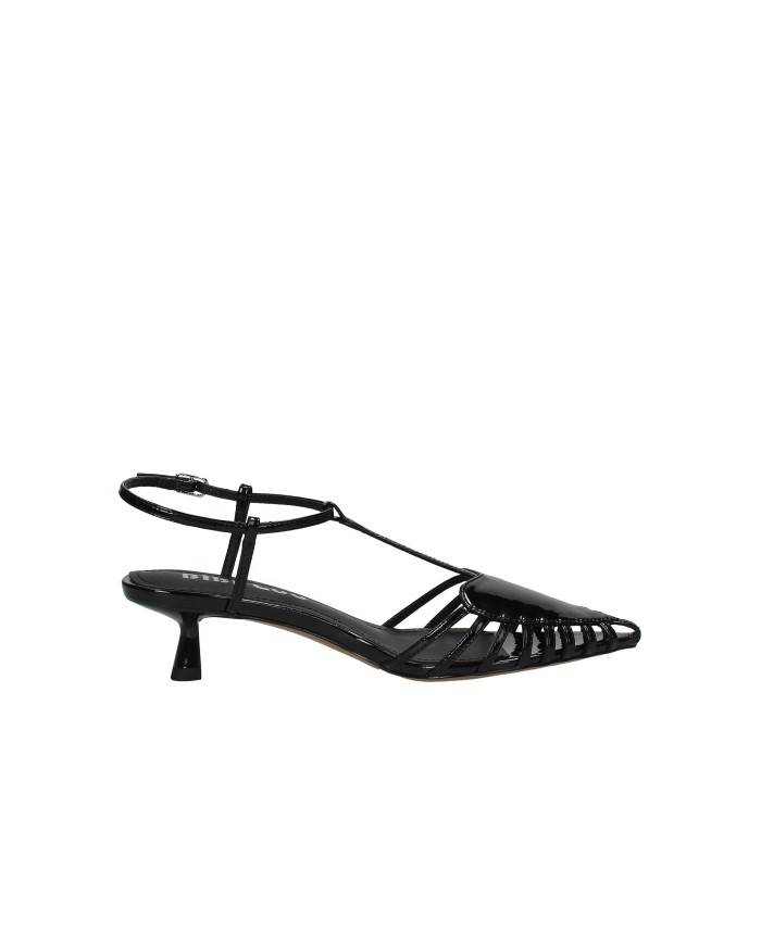 Bibi Lou 678z21vk.n Décolleté slingback in vernice Nero