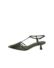 Bibi Lou 678z21vk.vm Décolleté slingback in vernice Verde Militare